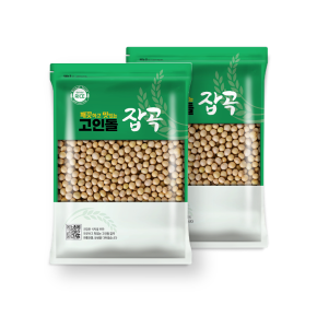 국내산 두유용 메주용 백태  2kg (1kg 2봉)