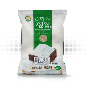 25년 강화섬쌀 찰현미 4kg