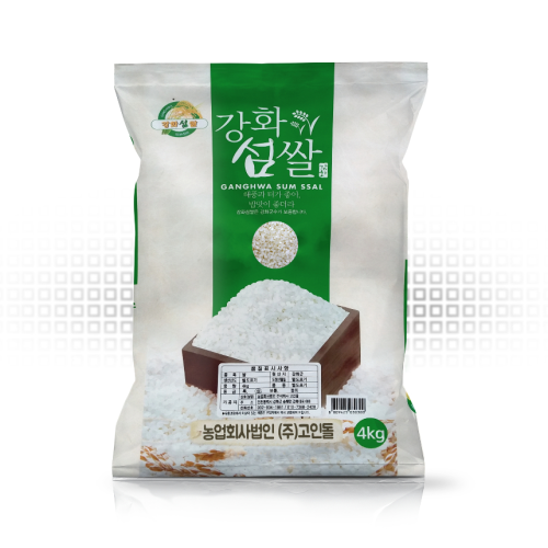 25년 햅쌀_강화섬쌀 백미4kg