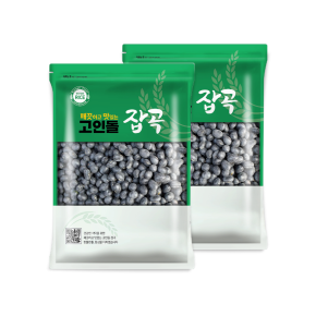 25년 강화도 검정콩 서리태 맛 있는 속청서리태 2kg (1kg 2개)