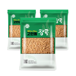 섬유질 폭탄 슈퍼푸드 고대곡물 고대밀 엠머밀 3kg (1kg 3개)