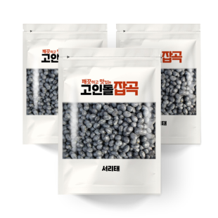 25년 국내산 검정콩 서리태 1.5kg (500g 3개)