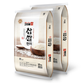 25년 국내산 찰현미 20kg (10kg 2개)