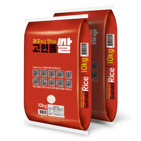 알이 굵은 상급 현미_알큰현미_10kg+10kg 서리태 1kg(500g 2개) 증정
