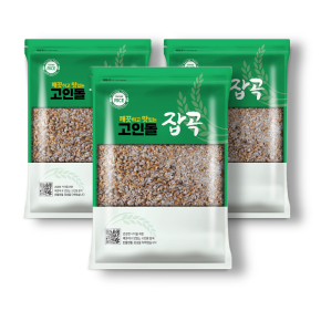 식혜용 국내산 맥아 엿기름 1.5kg ( 500g 3개)