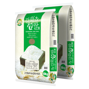 26년 강화섬쌀 현미20kg (10kg 2개) 정미소직판