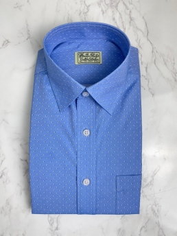 블루 도트 셔츠