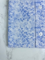 여름 블루 오키나와 셔츠