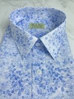 여름 블루 오키나와 셔츠