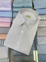 스탠다드 블랙 스트라이프 셔츠