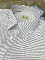 스탠다드 블랙 스트라이프 셔츠