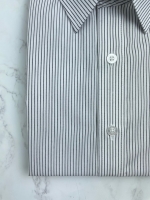 스탠다드 블랙 스트라이프 셔츠