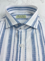 여름 소프트 빅스트라이프 셔츠