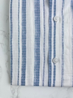 여름 소프트 빅스트라이프 셔츠