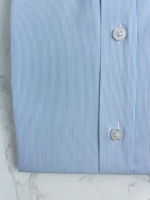 연블루 핀스트라이프 셔츠