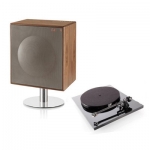 (방진매트) GENEVA(제네바) Model XL Wireless 월넛 + Rega Planar 1 Plus / 전용스탠드 포함 / 사은품