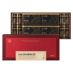 대보선물세트 2호 (활기천(병) 75ml*8병)+(활기천 진 (파우치) 50ml*20포)