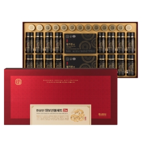 대보선물세트 3호 (활기천(병)75ml*16병)+(활기천 진 (파우치) 50ml*15포)+(환 3.75g*13환)