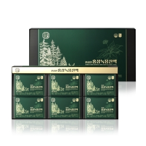 한삼인 홍삼녹용진액 60mL x 30포 (30일분) 1EA