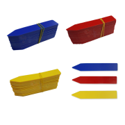 일자라벨 100개/ 식물 라벨 화분 다육 식물 이름표