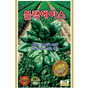 시금치씨앗 블랙에이스 1000립 봄 가을 다수확 시금치