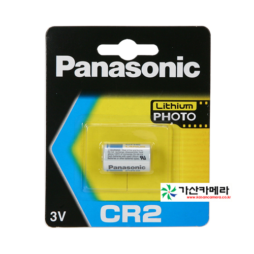 Panasonic 배터리 CR2 (3V.750mAh)