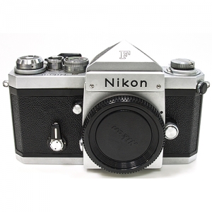 니콘 Nikon F Eye level Apollo Silver Body SLR Film Camera /93%