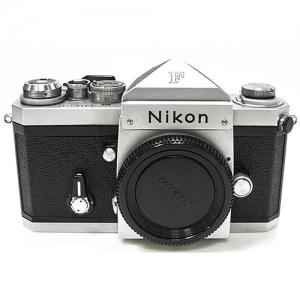 니콘 Nikon F Eye level Apollo Silver Body SLR Film Camera /93%