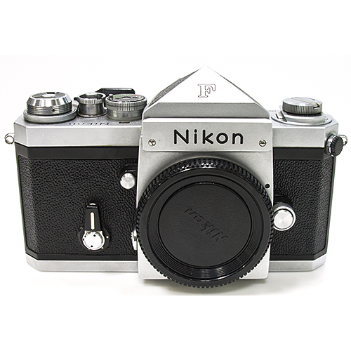 니콘 Nikon F Eye level Apollo Silver Body SLR Film Camera /93%