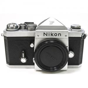 니콘 Nikon F Eye level Apollo Silver Body SLR Film Camera /93%