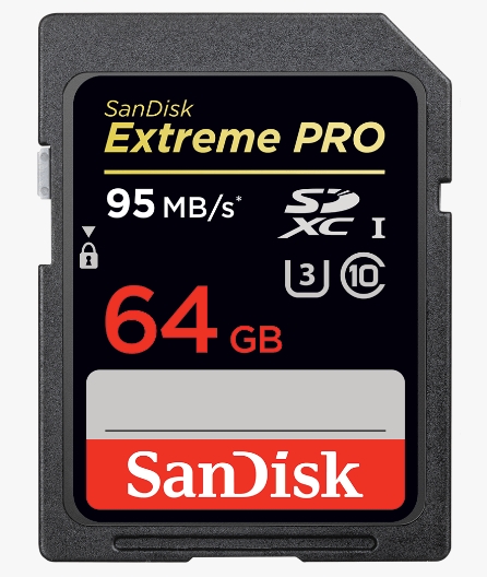 샌디스크 Sandisk Extreme Pro SDXC 64GB 633X 샌디스크 Sandisk Extreme Pro SDXC 64GB 633X