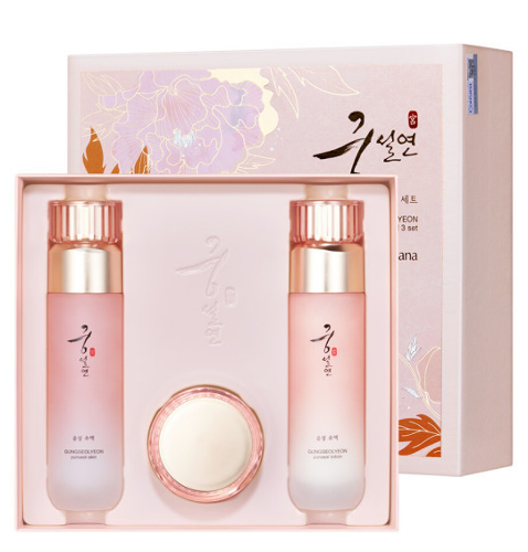 [코리아나]궁설연 윤설3종세트 수액150ml, 유액150ml, 크림50g 2027-08-09