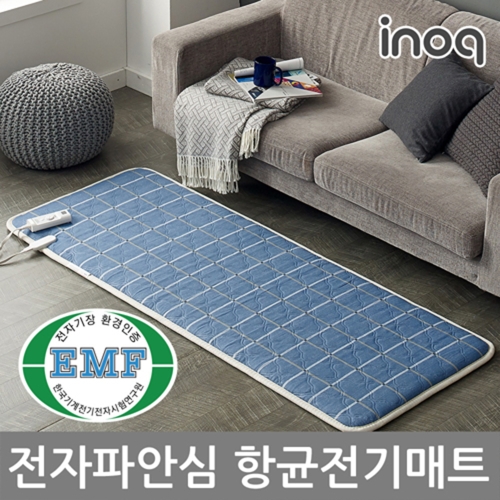 이노크 EMF 전기매트 미니싱글(보드라이트블루, 블랙)