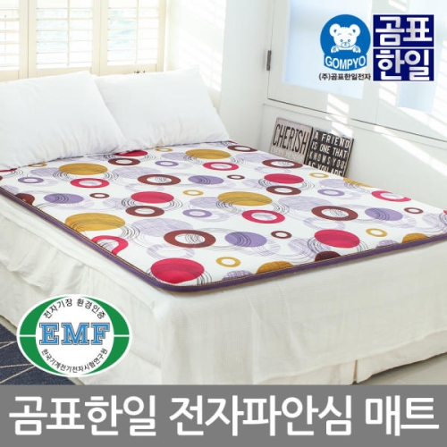 곰표한일 EMF전기매트 도트[투난방더블] A00107