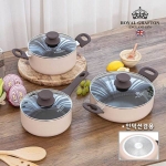 로얄그래프톤 크레마 IH 세라믹냄비 3종RG1025