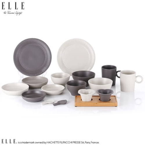 [ELLE] La Fleur(라플레르) 디너웨어 17p 세트ELEX011SET