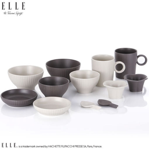 [ELLE] La Fleur(라플레르) 디너웨어 12p 세트ELEX008SET