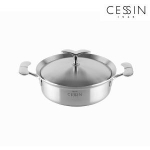 [퀸센스]CESSIN 스테인레스 316 통7중 20cm전골냄비
