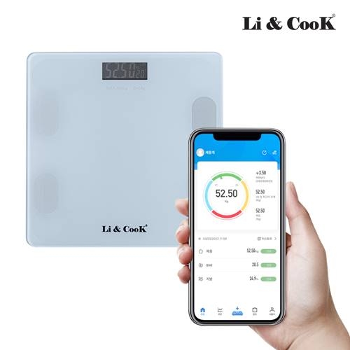 [리앤쿡] 웨이트 스마트 체중계