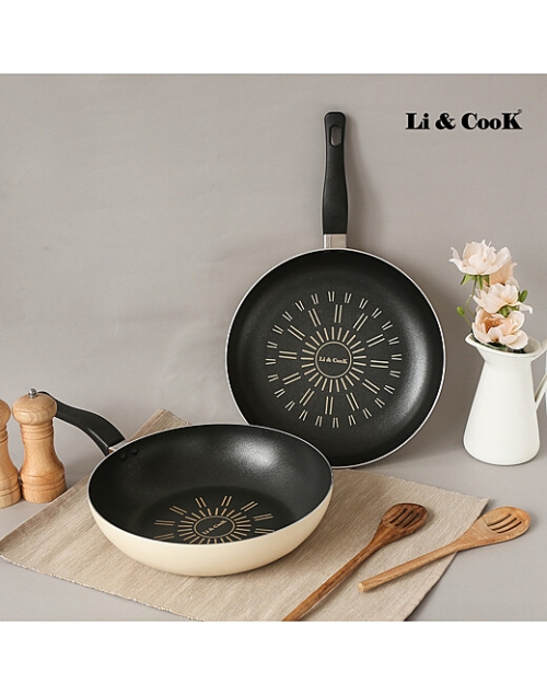 [리앤쿡] 노르딕 IH 프라이팬 2종(팬28cm, 웍28cm)