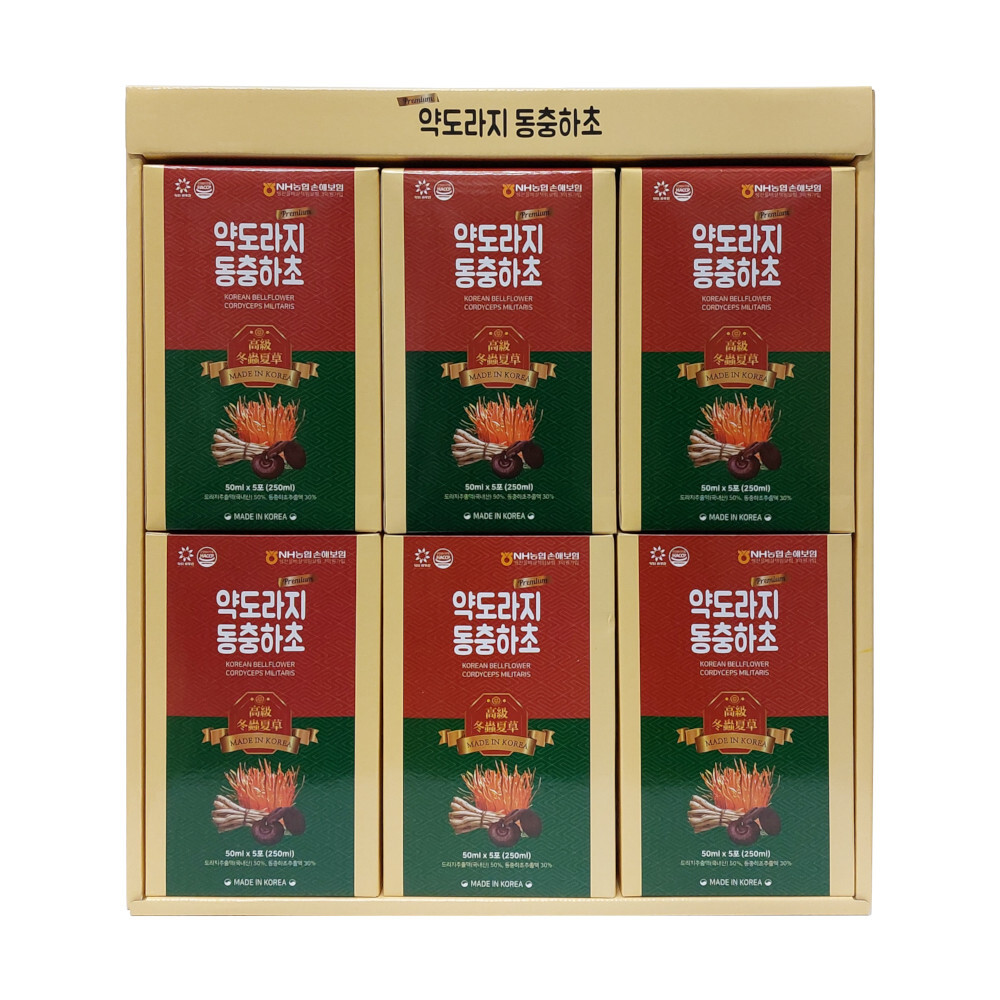 [닥터바우만] 약도라지 동충하초 50ml x 30포 (1,500ml)