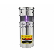 [타이푼EYE] AC 220V 48W / UV LED(LED)타입 / 실외용 / 자동타이머방식 / 흡입식 / 절단식 / 모기 해충 날파리 하루살이 벌레 깔따구 나방 돌발해충등  / 유효면적 100~150평  제조판매업체 (주)한울사이언스