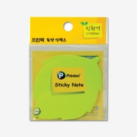 스티키노트(포스트잇) 모양스티키노트 DI011 잎