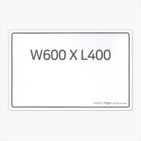 고무자석 화이트보드/MRMB-WB6040 60*40cm/마그피아