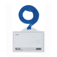 목걸이끈명찰-민/100P/출입증/사원증/신분증/네임텍/명찰/110*72mm