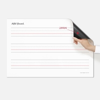 고무자석 영어 화이트 ABC보드/W600*L400*T6