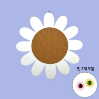 [리브로스 DIY] 고급형 해바라기 코르크 콜크 메모판 만들기 그리기 색칠 재료