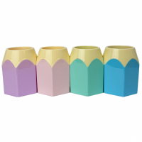 마카롱 연필꽂이(파스텔)/색상랜덤