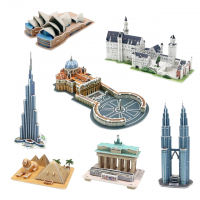 3D입체퍼즐 세계유명건축물 랜드마크 시즌3 7종 모형 만들기