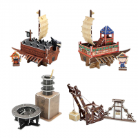 3D입체퍼즐 조선의 과학 4종 모형 만들기